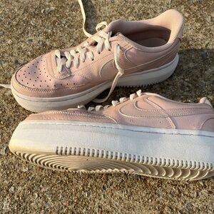 Nike Pink Platforms